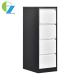Office Furniture 4 Drawer Steel Filing Cabinet With Partition In Drawers K/D Structure