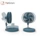 Hebronfan Portable Foldable Fan Electric USB Rechargeable Cooling Telescopic Foldable Fan