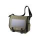Polyester Material Solar Powered Bookbag USB Output Portable Charger For Cell Phone