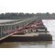 Temporary Access Floating  Bridge With Heavy Loading Capacity For Inconvenient Traffice Areas