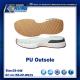 Customized Color Rubber PU EVA Outer Sole Nontoxic Waterproof 39 - 44 Size