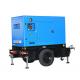 Mobile 60kw 70kva 150kva Genset Diesel Generator With Wheels Trolley