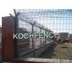 Anti Corrosion 3D Fence Panel Easily Assembled Custom Color 3.0 - 7.0mm Wire Diameter