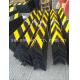 Top right angle reflective rubber corner protector /  rubber corner guards