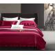 Silk Bedding Set Queen Size Satin Sheets 4 Sheets Set Bed Cover for Home Hotel Luxury