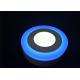 Aluminum 3W + 3 Watt Slim Led Panel Round Surface SMD AC With Isolated Driver
