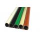 OD28mm Recycle Plastic Coated Steel Pipe / Round Seamess Welding  Iron inside ABS Coated
