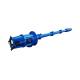 Electric Vertical Water Pump For Deep Well Multistage Structure Blue Color