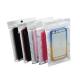 OPP Bag Package Resealable Plastic 3 Sides Seal Zipper Bag For phone Case