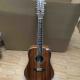 KOA 12 string guitar, solid koa wood 12 string Acoustic guitar, solid koa wood with abalone inlay