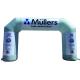 420D Oxford cloth customize logo size Commercial Advertising inflatable arch