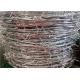 12 Ga 4 Point Stretching Security Barbed Wire / Galvanized Steel Bulk Barbed Wire