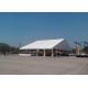 Clear Span Giant Canopy Wedding Tent White Color Double PVC Coating Fabric