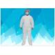 Disposable Protective Suit Practical Disposable Protective Coverall Acid Resistance For Criminal Investigation