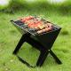 Outdoor Portable Grill Charcoal Grills X Folding Grill BBQ for Camping Easily Cleaned