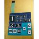 Flexible Membrane Switch Keypad , Embossed Tactile Membrane Switch