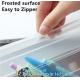 Frosted surface easy to seal zipper file bag, stationary holder pack,transparent frosted A4/A5 bag, protable slider seal