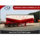 Tri axle 50cbm Bulk Cement tanker semi trailer for sale 12 wheeler