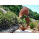 Art Decoration Corten Steel Garden Sculpture Durable Rusty Craft