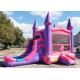 Pink Inflatable Bounce House Outdoor Game Girls Party Bouncer Bouncy Castle