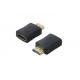 QS AD003，HDMI male to HDMI Female Adapter