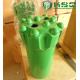 Flat Green Carbide Button Bit , Quarry / Mining Hard Rock Drilling Bits