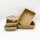 Greaseproof Disposable Paper Containers For Taking Away Express Food