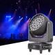 RGBW LEDs 4 In 1 37 X 15W Wash Moving Head Stage Light With Zoomable Angle Optional Strobe Mode Wash DMX 512 Stage Light