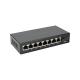 Wholesale factory 1*SC Single mode to 8 port10/100/1000M Base T Tx1310nm fiber optical switch network POE switch