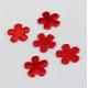 Material Satin  Applique Padded Applique Crafts For Wedding Decoration Size 25 mm