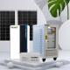 Energy 24 Hour Solar System with Lithium Ion Battery Ground Mount 48VDC Output