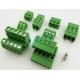 Pluggable Double Level Terminal Block Green Color 5.0 5.08mm DL129B-XX-5.0/5.08 300V 20A