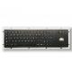 Stainless Steel Mechanical Industrial PC Keyboard With Trackball Maintenance Free