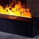 Steel Material Led Electric Fireplace for Water Vapor Fireplace in Rectangular Shape