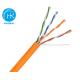 Eco Friendly PVC Jacket UTP CAT5E LAN Cable Indoor Network Cable 300m