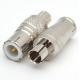 Q9 Head 4 Wire Male Bnc Plug Connector For Network Engineering
