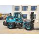Durable off-road forklift truck 4.5ton 4x4 rough terrain forklift truck price