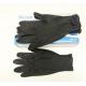 Black Thick Nitrile Powder Free Gloves Latex Free Nitrile Gloves Fully Textured