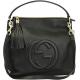 Leather Black Gucci Soho Handbag With Shoulder Strap 536194