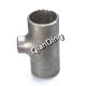 Straight Equal or Reducing Tee Schedule 10 Stainless Steel Pipe Fittings Astm A403 Wp321