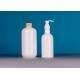 Clear PET 550ml Bottle Hand Wash With Dispenser Pump Head