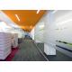 Isolation parameters 42db+- double 12+12mm glass partition wall with frosted film
