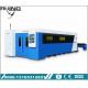 Full Covered Fiber Laser Cutting Machine Raycus 1000W 2000W Type With Exchange Table