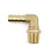 1/4 Npt 3/8 Barb 90 Degree Elbow Swivel Pipe Male Fitting Adapter
