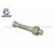 DIN 931 Hex Head Bolts With Nut Carbon Steel Dacromet Surface Double End Threaded