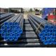 ISO 9001 Carbon Steel ERW Pipe For Oil And Gas Industry Black Coated Plain End