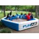 Funny Portable Interactive Inflatable Gaga Ball Pit / Inflatable Gaga Ball Court For Kids Outdoor Games