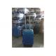 210D Blue Aluminum Suitcase Luggage , Hard Case Waterproof Wheeled Suitcase Bags