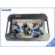 Rugged Portable COFDM Video Receiver FHD with Battery & LCD Display Dual Antenna AES256 3-32Mbps Data Rate