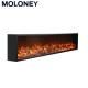 118'' Linear Electric Fireplace Wall Insert Fireplace APP Control Multi-Colors Change